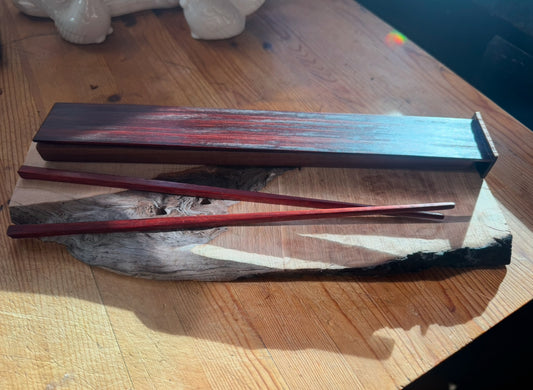 Chopsticks with custom box