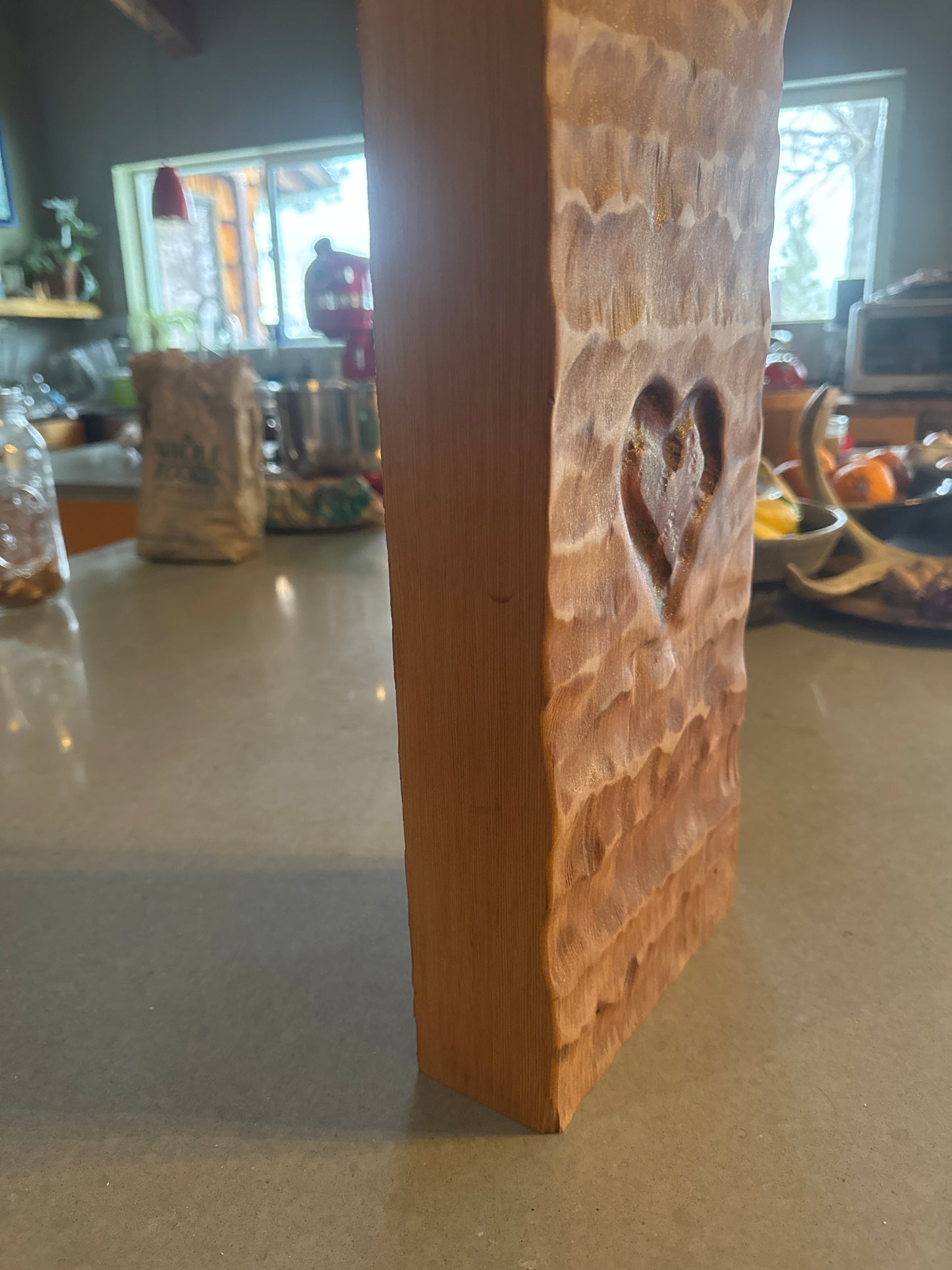 ‘Heartwood’ wall or standing sculpture