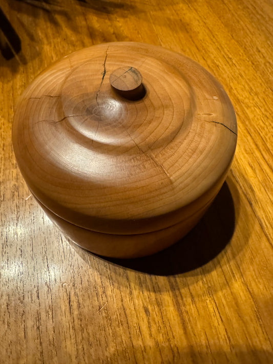 Cherry Lidded Box