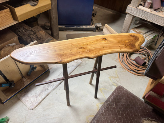 A Fine Balance - walnut and locust side table