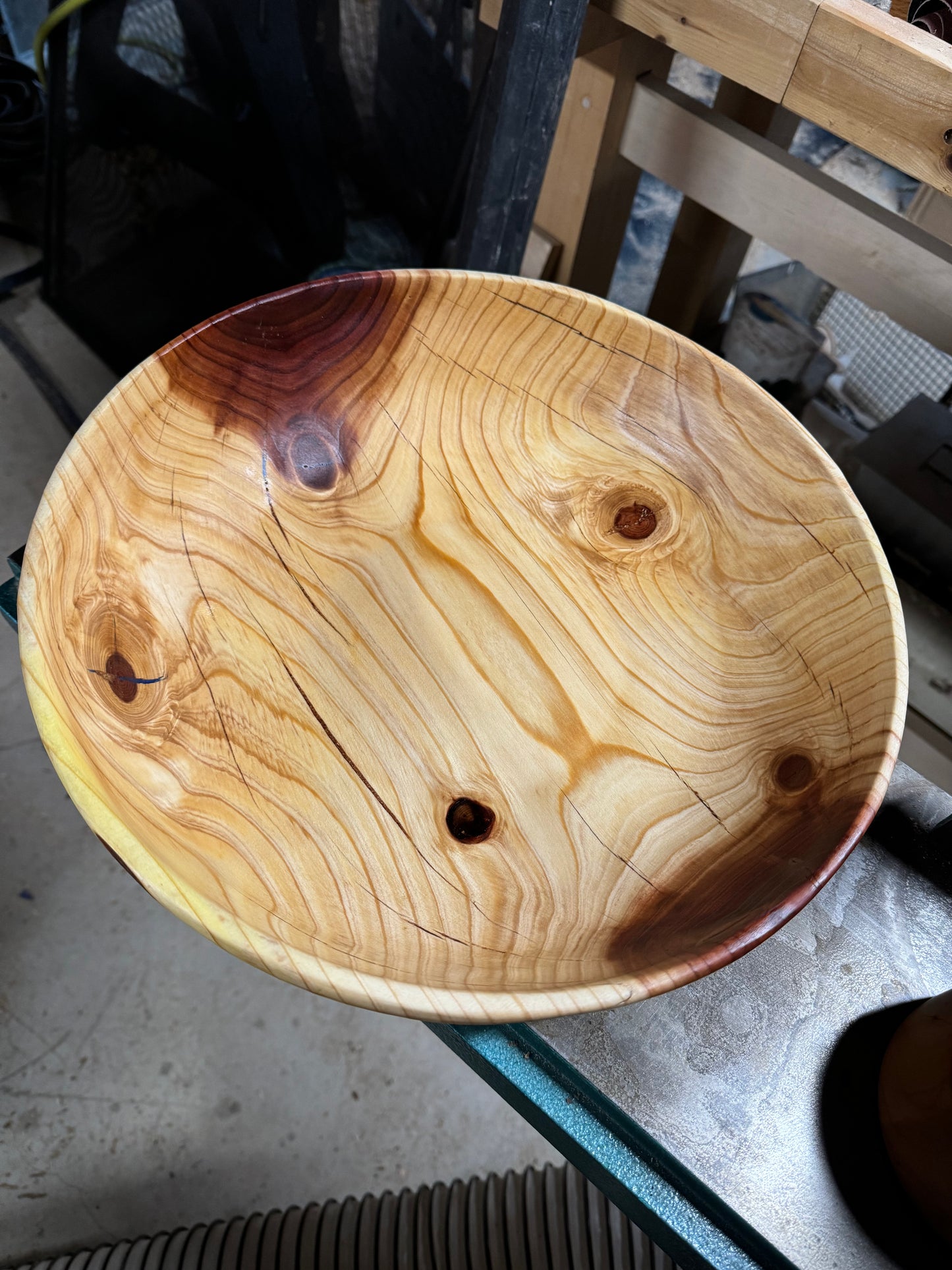 Cedar salad bowl 15”